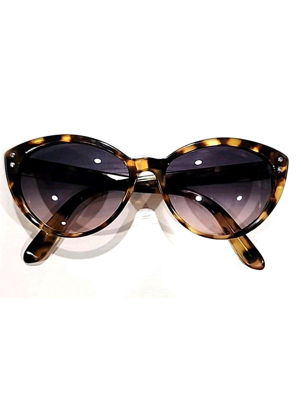 Jean Lafont Hampton 532 Tortoise Cat Eyes Gray Sunglasses 56-13 137 READ